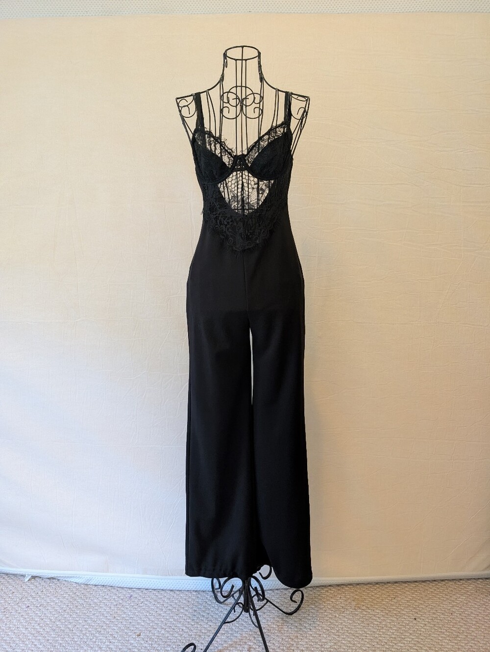 Black Lace Jumpsuit